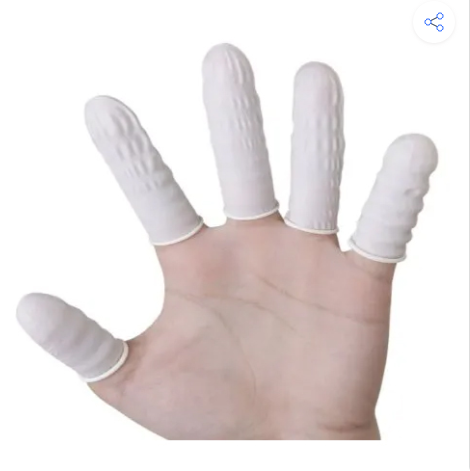 Esd white finger cot